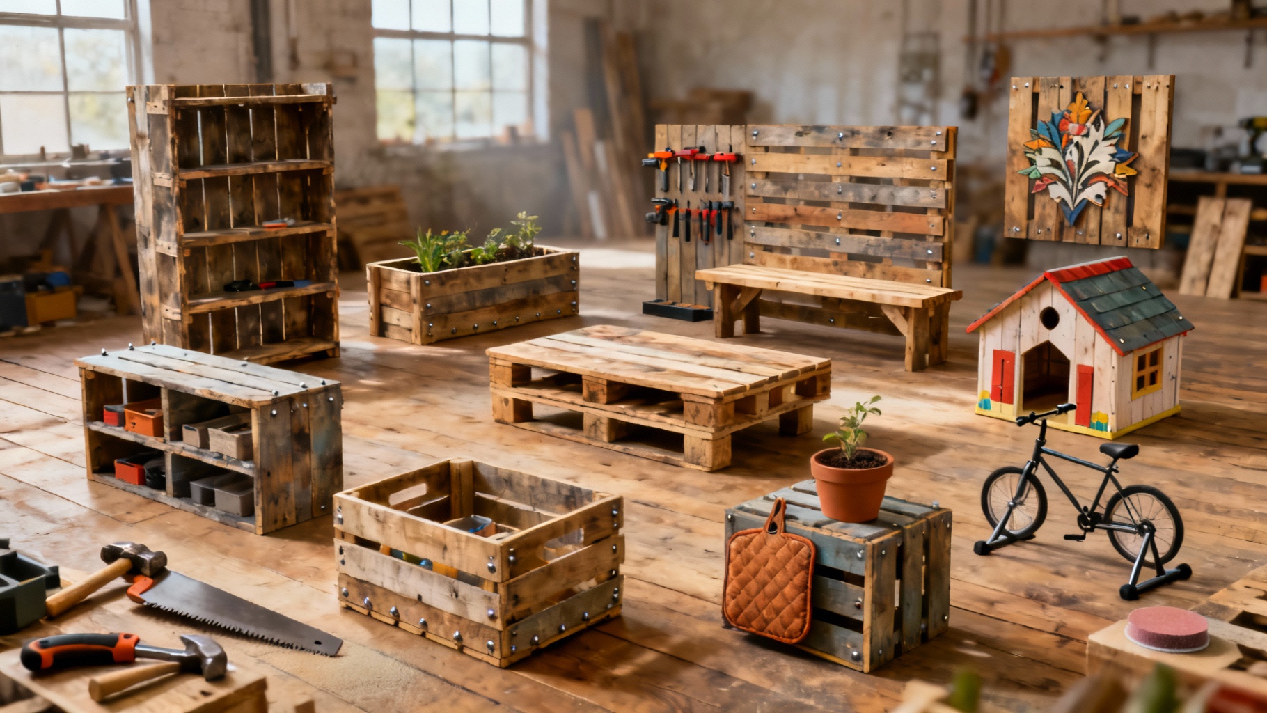 10 trucs faciles à faire avec des palettes