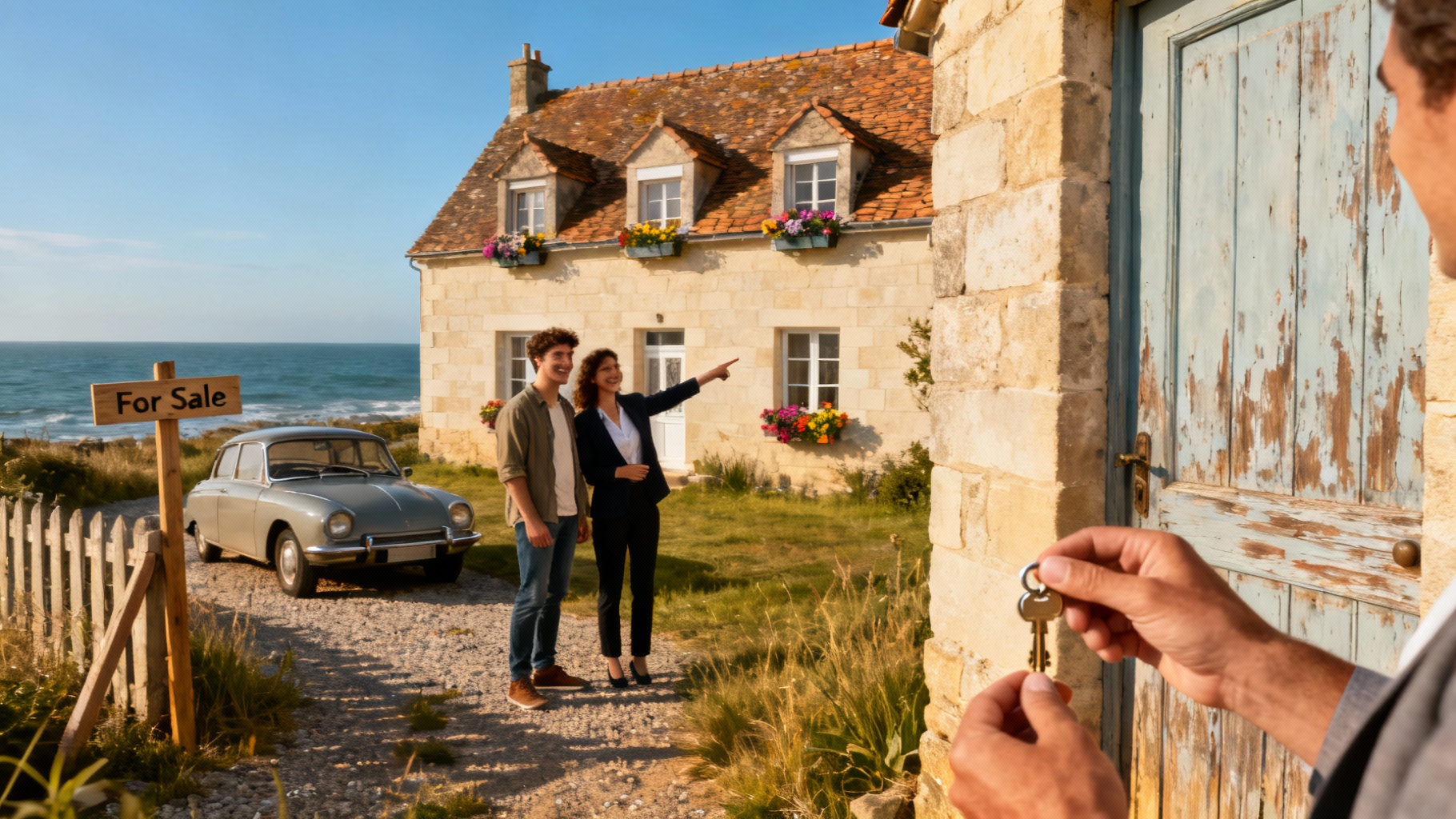 Acheter une maison à vendre en normandie bord de mer pas cher