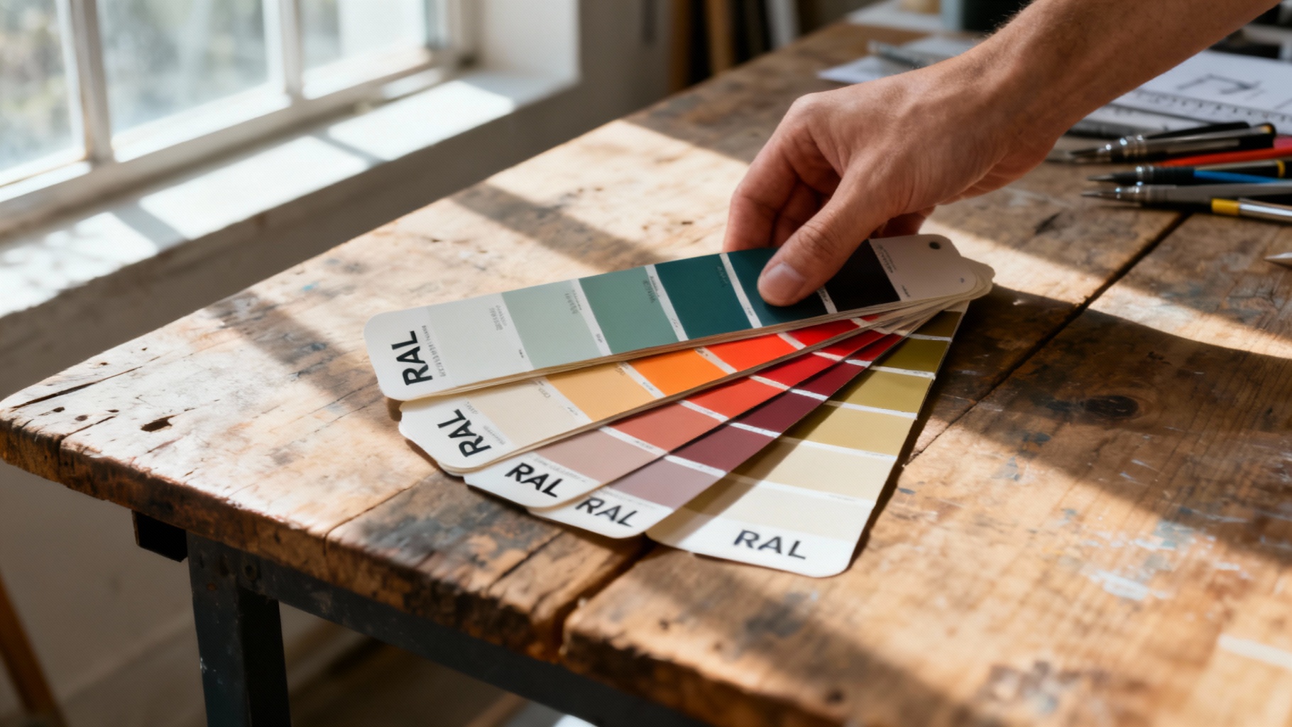 Téléchargez votre nuancier RAL gratuit facilement