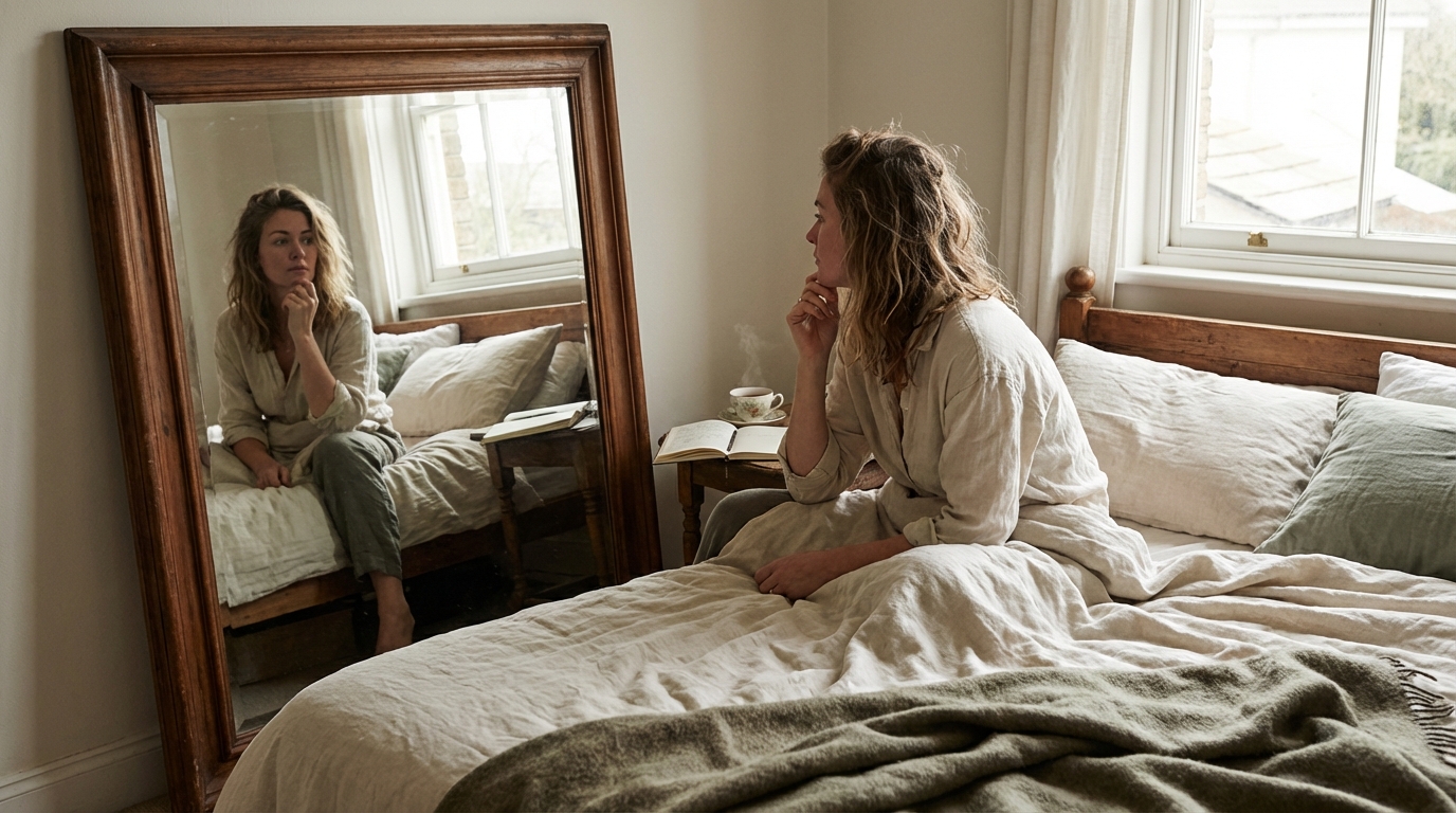 Comment un miroir dans une chambre influence l'esprit