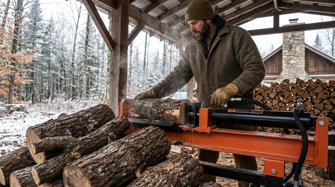 Le fendeur de bûches lidl : un indispensable pour l'hiver