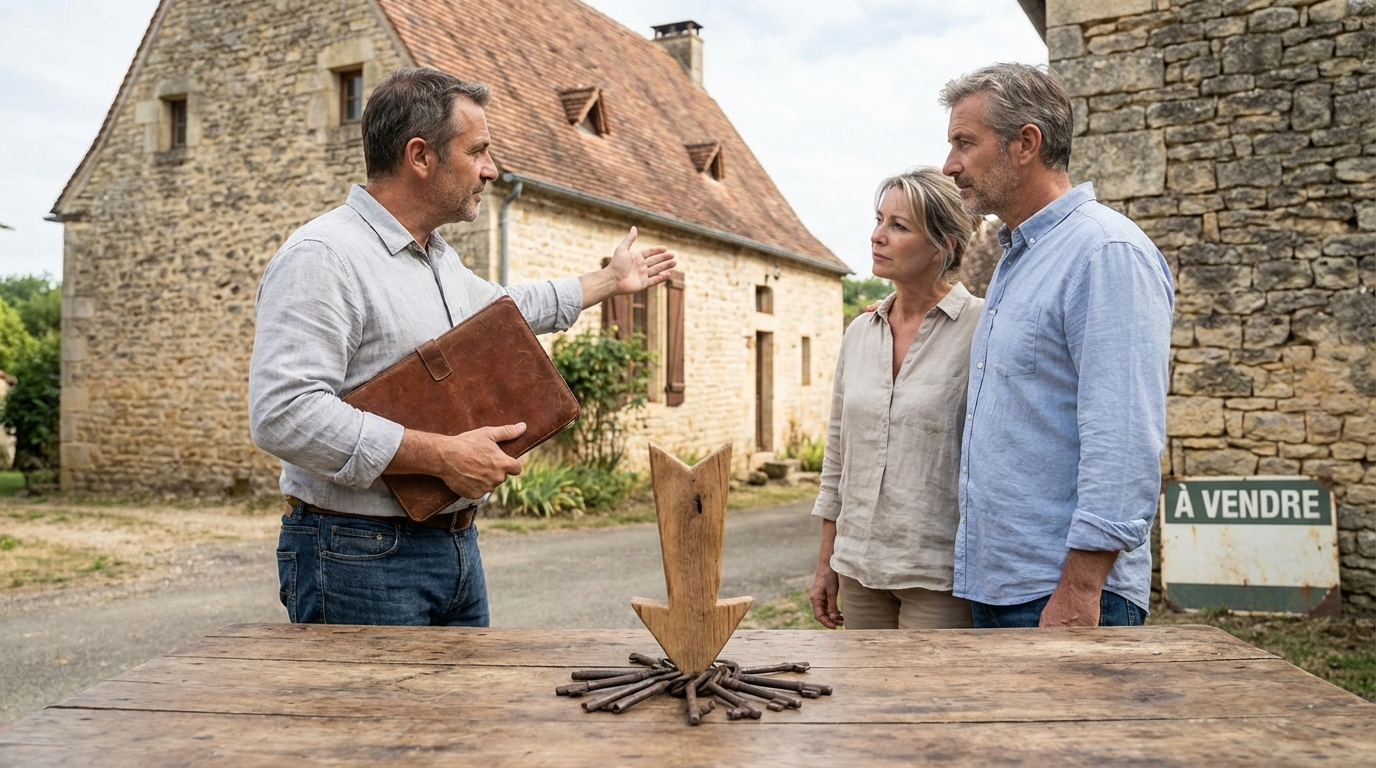 Maisons à vendre en dordogne : les prix en baisse