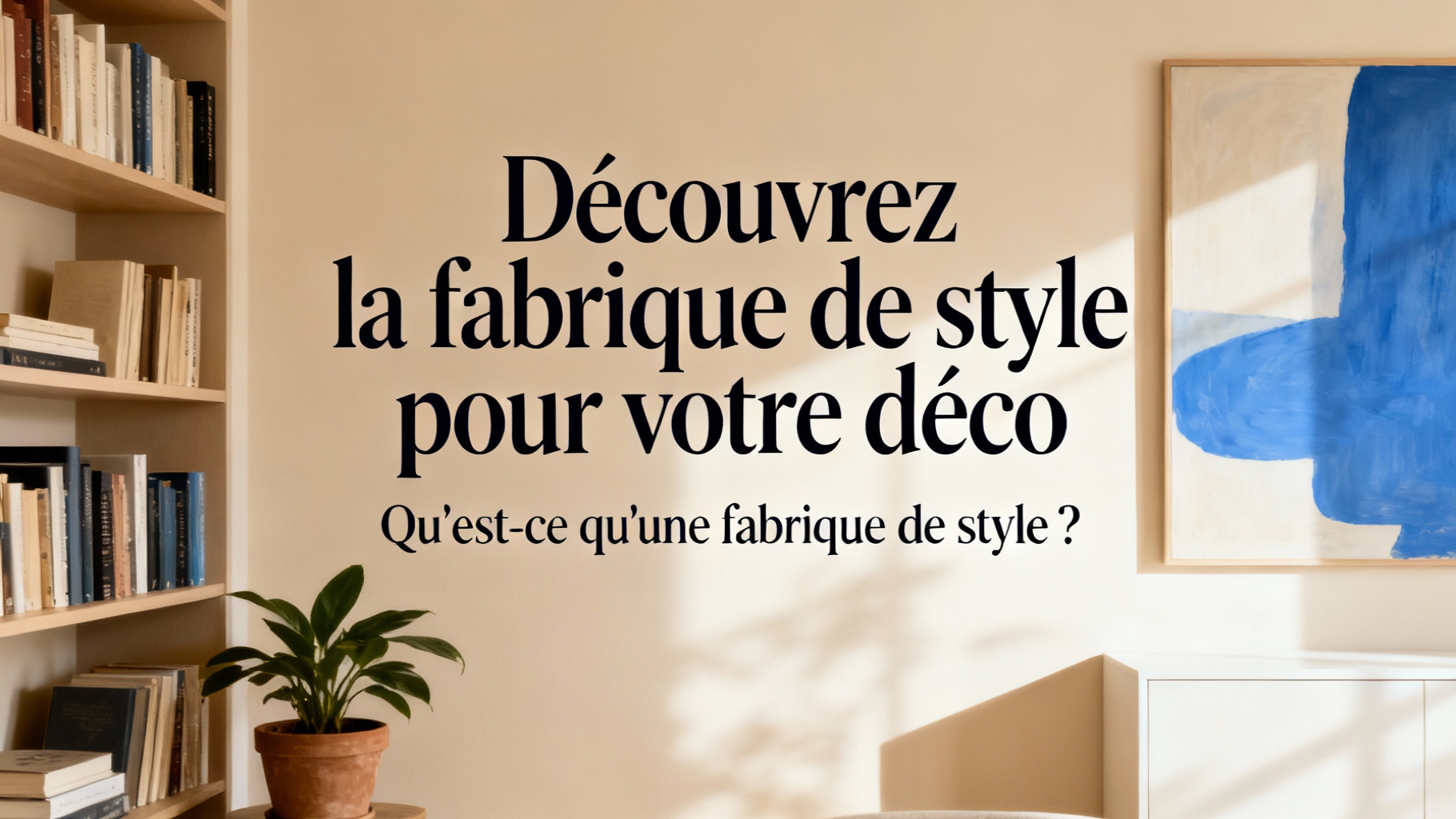 Qu'est-ce qu'une fabrique de style ?
