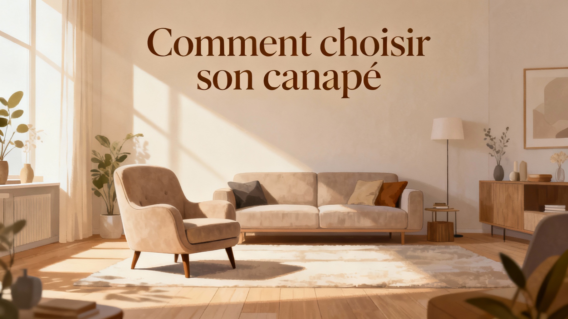 Comment choisir son canapé
