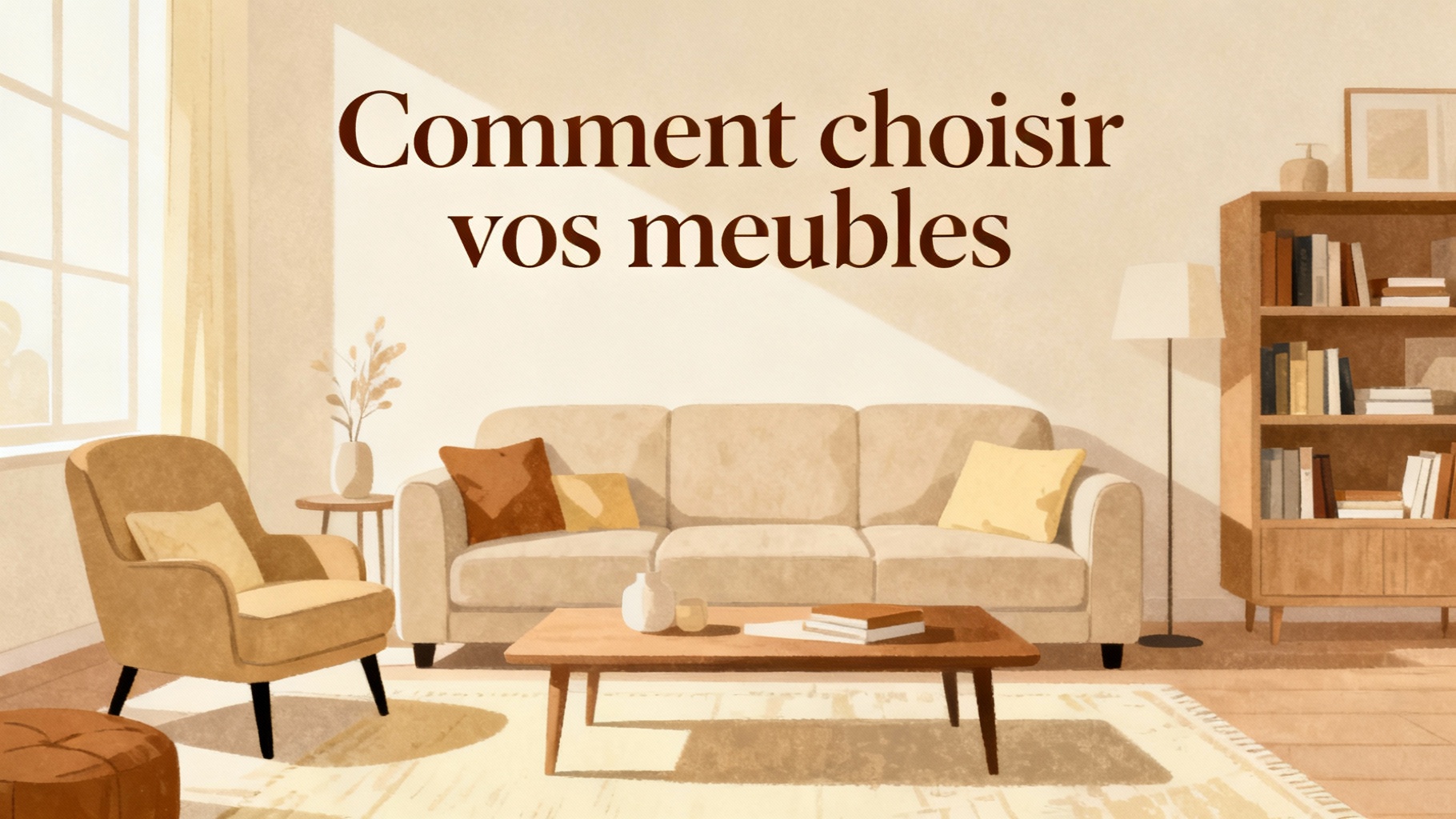 Comment choisir vos meubles